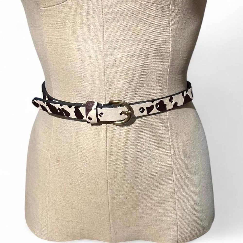 cow Print Women's Belt